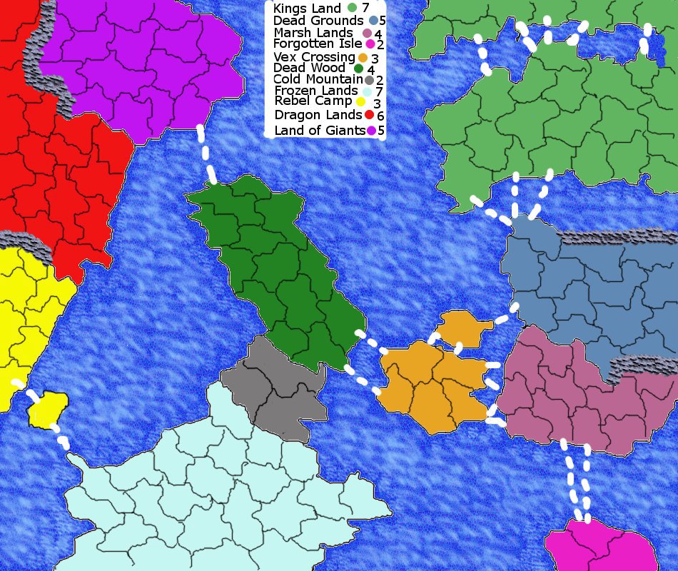 the map